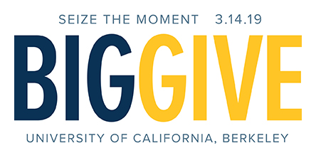 Seize the moment, 3.14.19, Big Give, University of California, Berkeley